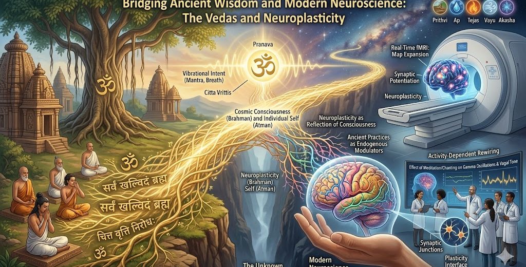 Bridging Ancient Wisdom and Modern Neuroscience: The Vedas and Neuroplasticity