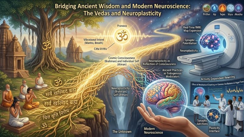 Bridging Ancient Wisdom and Modern Neuroscience: The Vedas and Neuroplasticity